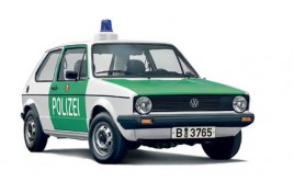 VW Golf Polizei 1/24 scale